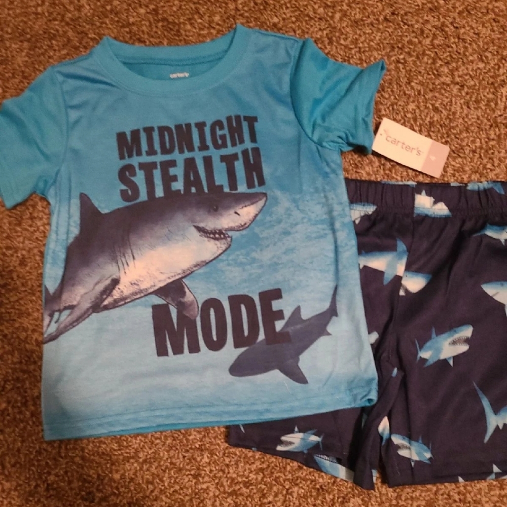 Carters boys 2 piece pajamas